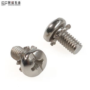 Tornillo <span class=keywords><strong>de</strong></span> Cabeza Plana con Rosca Cruzada GB/T 818, Tornillo <span class=keywords><strong>de</strong></span> Cabeza Plana Phillips con Arandela <span class=keywords><strong>de</strong></span> Seguridad Externa, Tornillo <span class=keywords><strong>de</strong></span> Máquina <span class=keywords><strong>de</strong></span> Cabeza Plana Personalizado - Product Image 1