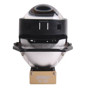 แอป Sanvi AI50 ควบคุมเลนส์โปรเจคเตอร์ Bi-led ขนาด 3 นิ้ว ผลิตตามสั่งจากโรงงาน คุณภาพสูง 3000-6500k ไฟหน้ารถยนต์ - Product Image 1