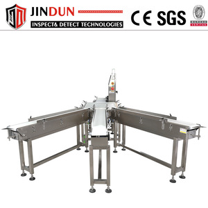 Báscula de control de peso de 3 niveles con cinta transportadora de alta velocidad para línea de envasado industrial, acero inoxidable 304, alta precisión - Product Image 3