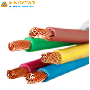 THW THHN 1, 5 mm2 2, 5 mm2 cable eléctrico conductor de cobre recubierto de PVC cable eléctrico de un solo núcleo BV cables de construcción aislados de PVC - Product Image 2