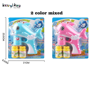 Bán Buôn Nước Xà Phòng Bong Bóng Súng Hình Dạng Động Vật Cá Heo Bong Bóng Súng Trẻ Em Chơi Súng Bong Bóng - Product Image 3