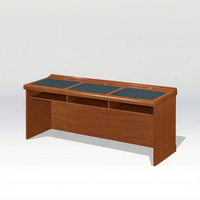 Bureau de travail de bureau moderne en bois convertible extensible en forme de L 1,8 m Bureau d'ordinateur modulaire avec rangement pour salle de formation à domicile