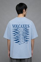 T-shirt vierge de luxe 240 GSM en coton 100% filé à l'anneau, coupe moderne minimaliste, alternative de marque de luxe, avec impression de logo personnalisé