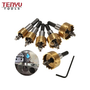 12-80mm HSS <strong>Hole</strong> <strong>Saw</strong> Cutter Serra Copo Iron Plate Metal Alloy <strong>Hole</strong> <strong>Saw</strong> Drill Bit - Product Image 3
