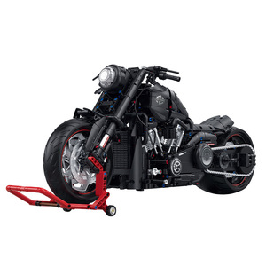 Nouveau GULY 60521 1:8 Moto Harley Breaker Modèle de voiture en blocs Jouets MOC Briques Kit de construction à petites particules Jouets de <span class=keywords><strong>puzzle</strong></span> - Product Image 1