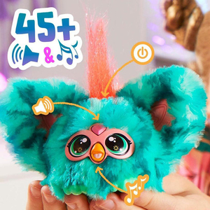 Furby Furblets, jouets en peluche électroniques d'été, parlent Furbish et jouent de la musique, marque Hasbro, produit authentique neuf, offre spéciale, vente en gros - Product Image 4