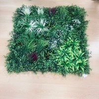 Vente en Gros de Plantes Artificielles Murs Fausses Fleurs Mur de Mariage Design Fleurs Décoratives Fond Vert Plantes Murales à Fleurs