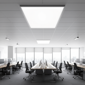 Pannello LED Moderno 2x2FT 48W con Illuminazione Laterale 5800LM 7000K, Illuminazione da Incasso a Soffitto per Soggiorno con Supporto Dimmer - Product Image 2