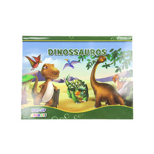 <span class=keywords><strong>Libro</strong></span> <span class=keywords><strong>de</strong></span> Cuentos Infantil Educativo <span class=keywords><strong>de</strong></span> Dinosaurios en 3D, con Portada Doble, Encuadernación Perfecta, Impresión con Laminación <span class=keywords><strong>de</strong></span> Película - Product Image 1