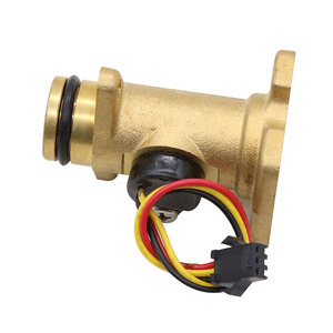 YF-B16 DN15 1/2 นิ้ว DC5~15V อุปกรณ์แก๊ส เซ็นเซอร์วัดการไหลของน้ำร้อน 4 จุด 30 ลิตร/นาที - Product Image 3