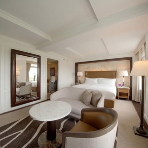 Juego de Muebles de Dormitorio de Hotel Personalizado, Suite Modular de Lujo Elegante de 5 Estrellas con Cama King, Escritorio y Portaequipajes - Product Image 3