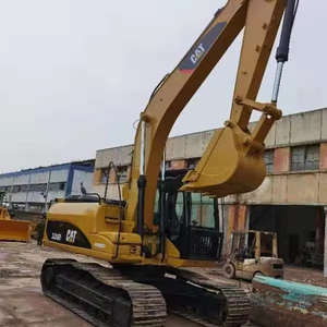 Excavadora de cadenas Caterpillar 320D de segunda mano con motor Cummins de 20 toneladas en venta a precio favorable, envío desde China - Product Image 1