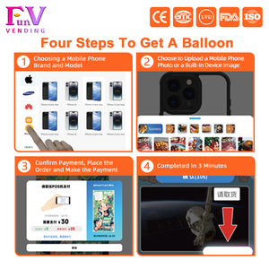 Distributeur automatique de coques de téléphone personnalisées 1 Économie d'énergie Haute Précision Faible Investissement Petite Entreprise Capacité 470 Nettoyage Automatique - Product Image 2