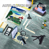 Moteur d'embrayage à code fixe entièrement automatique, force de traction élevée 450N, étanche IP68, certifié CE, 4 boutons, pile AAA, métal, résistant à la chaleur