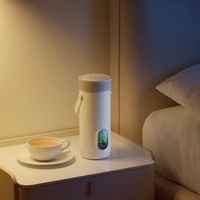 Bouilloire Électrique Sans Fil Rechargeable USB, Portable, en Acier Inoxydable, Contrôle Numérique, Fonction Maintien au Chaud, Idéale pour Voiture/Camping-Car et Usage Domestique – Vente Directe Usine
