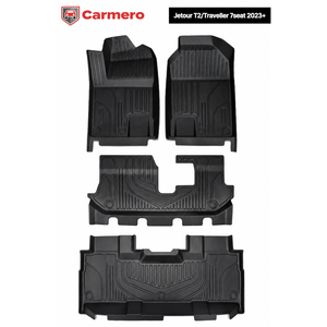 Alfombrillas <span class=keywords><strong>de</strong></span> Coche 3D TPE para Jetour T2 7 Plazas <span class=keywords><strong>2023</strong></span>, Alfombrillas Resistentes para Todo Clima, Accesorios para Coche, <span class=keywords><strong>Precio</strong></span> <span class=keywords><strong>de</strong></span> Fábrica al por Mayor - Product Image 1