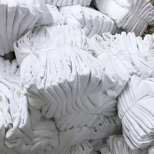 Toalla de baño de algodón blanco suave de Hotel de alta calidad, balas de 25kg, residuos textiles Premium <span class=keywords><strong>para</strong></span> hospitalidad de lujo - Product Image 4