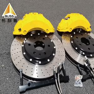 Sistemas de frenos automáticos Seis ollas Calibrador de freno de carreras modificado 6 Pot 19Z Disco delantero 350Mm 360Mm 380Mm Kit de freno grande - Product Image 4