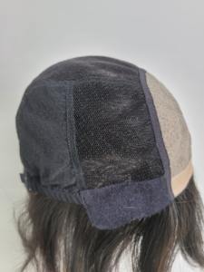 Perruque courte bob en cheveux humains de qualité supérieure WIGTS, 8 pouces, à clipser, couleur noire naturelle, marron, légère, pour usage quotidien, perruque de chimiothérapie, livraison rapide - Product Image 5