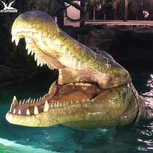 <span class=keywords><strong>Cocodrilo</strong></span> Animatronic a prueba de agua de tamaño natural, gran <span class=keywords><strong>Robot</strong></span>, escultura de <span class=keywords><strong>cocodrilo</strong></span> Animal para centros comerciales, casas de juegos, Parque salvaje, jungla - Product Image 4