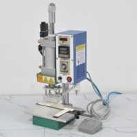 Machine pneumatique de presse à chaud Port d'étanchéité thermofusible pour circuits imprimés Presse à chaud Machine d'estampage à chaud fixe en plastique