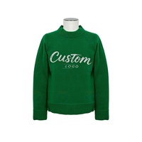 2025 à 2026 personnalisé OEM/ODM mode logo tricoté pull pull broderie coton chandails personnalisé pull à col rond pour hommes