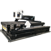 Machine de fraisage CNC pour le bois ATC 1325 avec système rotatif pour meubles/usage intensif, 4 axes et système de changement d'outils en ligne droite