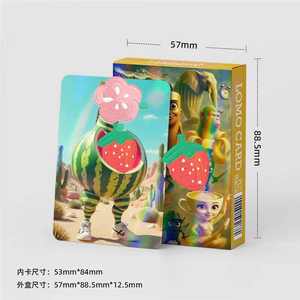 Version anglaise de Shanhaijing Laser Card Abstract Animal Wooden Sticked Man Wearing Shoes Shark Fusion Monster Card - Product Image 2