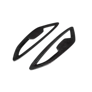 Guardabarros Lateral Adhesivo de Fibra de Carbono Real para OLIVER Serie 8 G14 G15 G16 Estilo OEM 2020-IN, 2 Piezas/Juego - Product Image 4