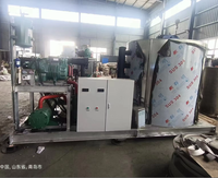 Máquina de Hielo en Escamas Haiyue de 25 y 30 Toneladas con Certificación CE, Máquina Comercial para Hacer Hielo en Escamas, Máquina Industrial de Hielo en Escamas