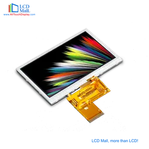 low cost 4.3 inch color tft touch screen custom lcd display