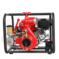Pompa Air mesin bensin kecil 7HP portabel, mesin bensin kualitas kecil tahan api