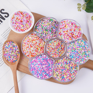 Polymer clay sugar granules DIY food toys dessert cake decoration accessories bubble <b>slime</b> accessories colored pins material kit - Product Image 3