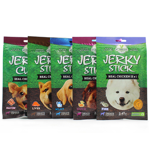 OEM strisce di pollo vero bastoncino essiccato per cani tratta fette di petto di pollo fette di pancetta di salsiccia biscotti con polpette 70G di snack per alimenti per animali domestici - Product Image 4