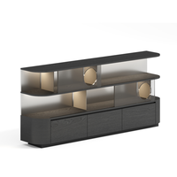Archivador Modular de Madera Maciza Moderno y Ecológico de Gran Capacidad para Dormitorio y Oficina en Casa, para Almacenamiento de Documentos Administrativos