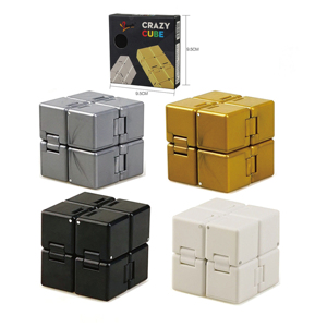 Juguete Antiestrés Portátil Personalizado de ABS para Escritorio, Cubo Infinito, Juguete para Aliviar la Ansiedad y Pasar el Tiempo - Product Image 2