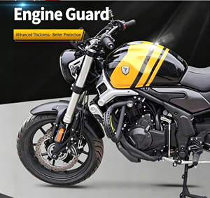 New Loncin VOGE 500AC Crash Bars &amp; <strong>Engine</strong> Guards-Anti-Drop Anti-Collision Motorcycle Bumper Heavy Duty Carbon Steel Protection - Product Image 6