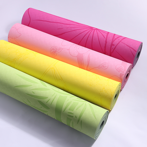 Số lượng lớn cá nhân tùy chỉnh in sinh thái Trắng/Hồng TPE Yoga thảm 6mm Mandala in chống trượt ngoài trời tập thể dục <span class=keywords><strong>Mat</strong></span> không thấm nước - Product Image 3