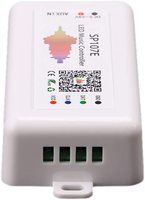 Contrôleur de musique LED SP107E, application LEDChord intelligente, synchronisation Bluetooth, couleur magique RGB, pixel DC5-24V, 960 pixels, portée de 15 m, adressable