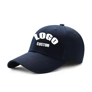 Wholesale multi-colored custom logo dad hats plain baseball caps for promotion