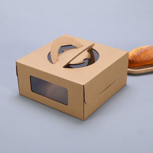 KAKA sándwich personalizado sushi crepe <span class=keywords><strong>kebab</strong></span> caja para tacos para llevar embalaje - Product Image 1