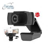 Kamera Web kualitas tinggi webcam Hd resolusi kamera keamanan mikrofon bawaan