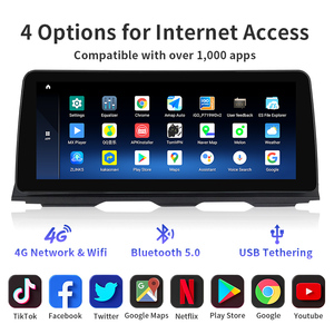 Xe màn hình cảm ứng Navigation GPS DVD Xe Máy nghe nhạc <span class=keywords><strong>Android</strong></span> 12.3 inch hệ thống cho BMW loạt 5 F10 F11 GT F07 CIC NBT 2010-2017 - Product Image 6