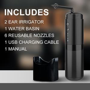 Nuevo Kit Eléctrico de Limpieza de Cera para Oídos de Uso Doméstico, Limpiador de Oídos de Silicona Portátil para Irrigación Profunda - Product Image 5