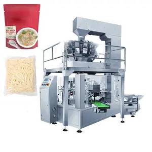 vorgefertigte beutelbeutel automatische wiege füll- und verpackungsmaschine für 500 g langen ramen frische nudeln