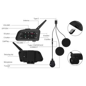 <span class=keywords><strong>V6</strong></span> Plus contestador automático de llamadas, <span class=keywords><strong>intercomunicador</strong></span> de casco de motocicleta de 2 vías, Audifonos Inalambricos Bluetooth <span class=keywords><strong>Para</strong></span> La <span class=keywords><strong>Moto</strong></span> - Product Image 6