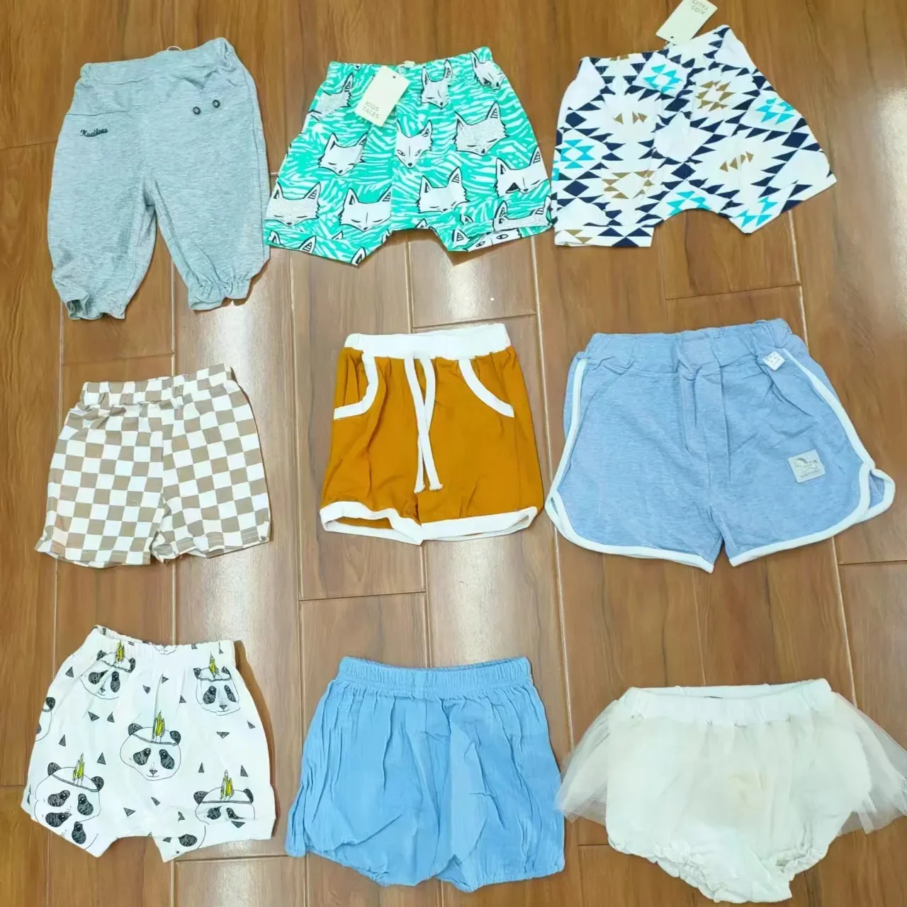 clearance sale Boys' and girls' shorts Infant clothes Wear shorts outside pants summer clothing