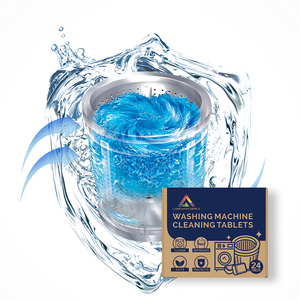 OEM Factory Price Disposable Eco-Friendly Washing Machine Cleaner Powerful Flaky <strong>Cleaning</strong> Tablets - Product Image 3