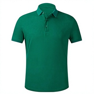 เสื้อเชิ้ตแขนสั้นทรงเข้ารูปคุณภาพสูงสำหรับผู้ชาย ปรับแต่งได้ 80% ผ้าฝ้าย 20% โพลีเอสเตอร์ แห้งเร็ว ระบายอากาศดี แฟชั่นกีฬา - Product Image 3