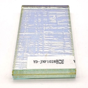 Couleur personnalisée Feuilleté Trempé Verre D'art Décoratif avec Dépoli À L'acide pour Dépoli Table/Décoration/Portes - Product Image 3